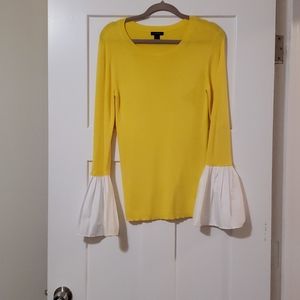 Halogen flate sleeve sweater